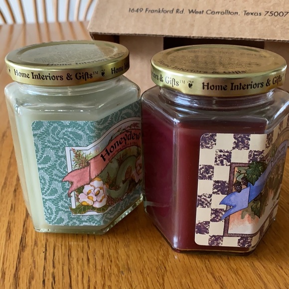2 pack Home Interior Jar Candles - Picture 2 of 15